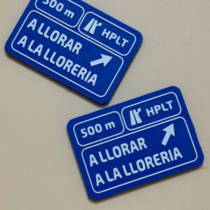 Parche 3D A llorar a la lloreria