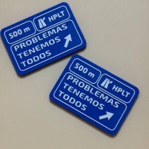 Parche 3D Problemas tenemos todos