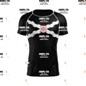 Camiseta TERCIOS ESP Negra y Blanca